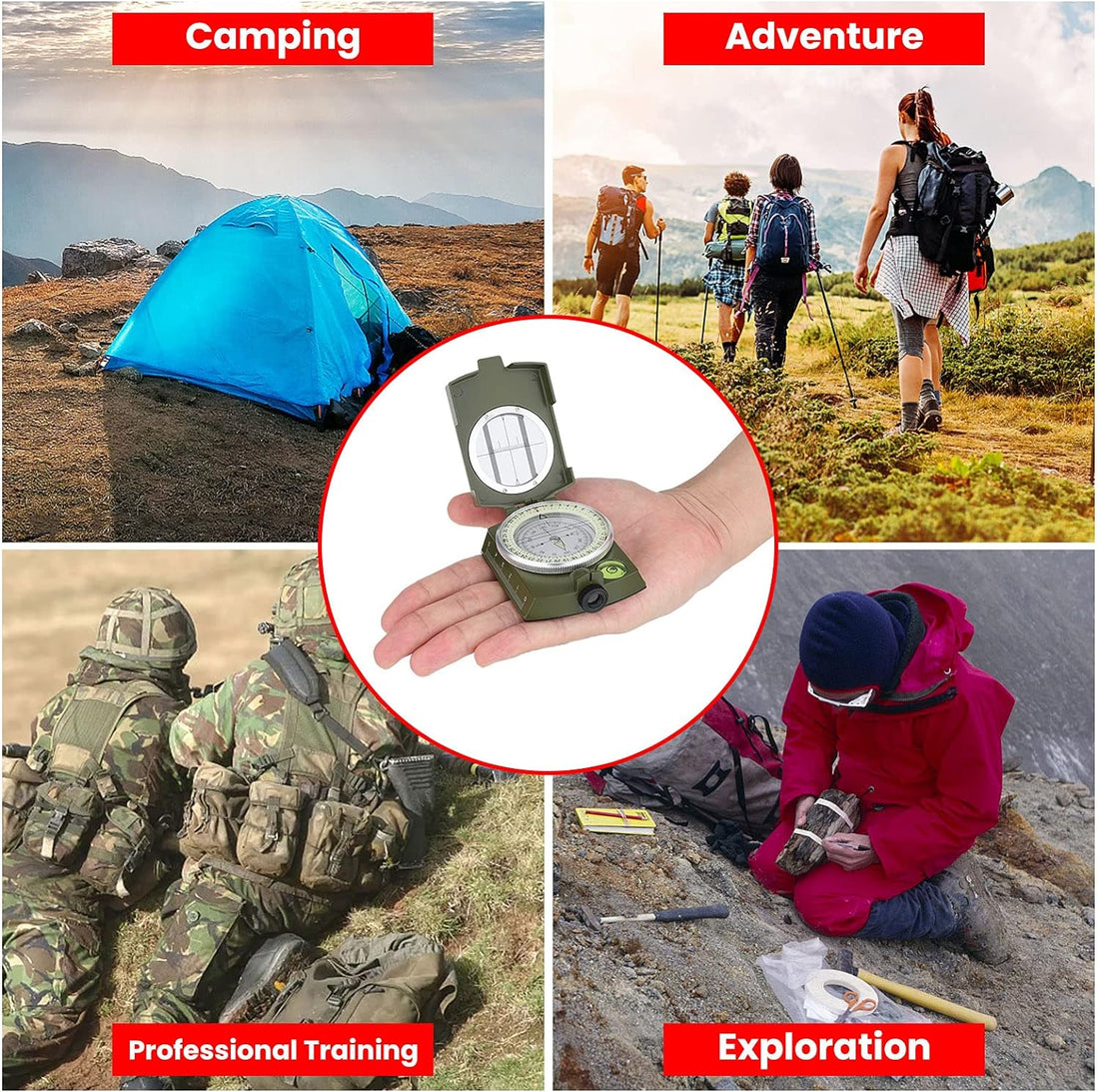 Multifunctional Survival Compass